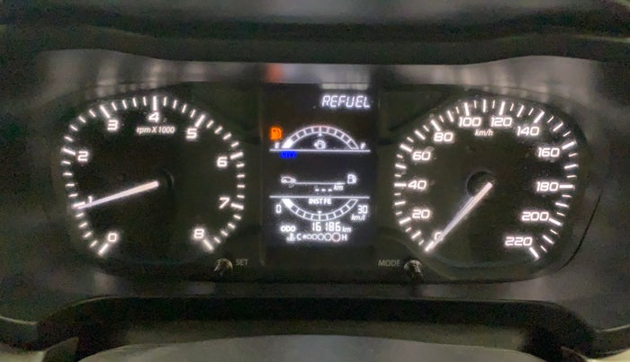 2022 Tata ALTROZ XT PETROL, Petrol, Manual, 16,320 km, Odometer Image