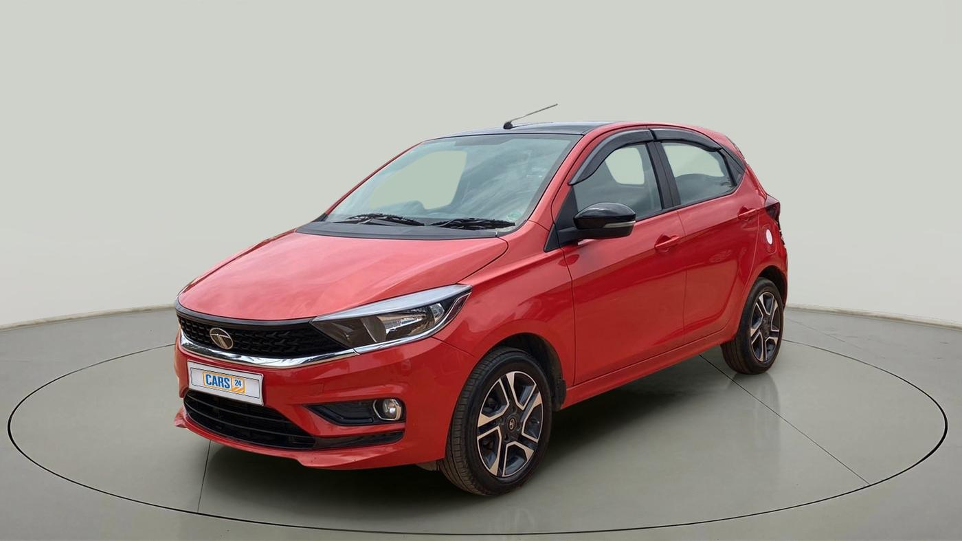 2021 Tata Tiago XZA PLUS DUAL TONE PETROL, Petrol, Automatic, 31,118 km, Left Front Diagonal