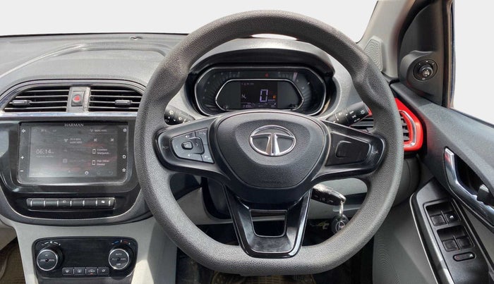 2021 Tata Tiago XZA PLUS DUAL TONE PETROL, Petrol, Automatic, 31,118 km, Steering Wheel Close Up