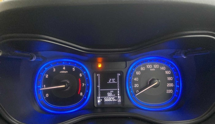 2021 Maruti Vitara Brezza ZXI, Petrol, Manual, 56,800 km, Odometer Image