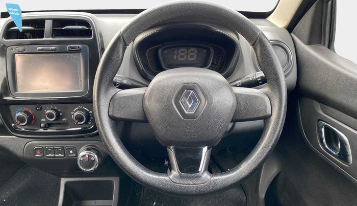 2018 Renault Kwid RXT 1.0 AMT, Petrol, Automatic, 35,797 km, Steering Wheel Close Up