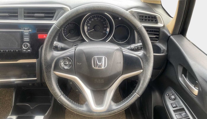 2016 Honda Jazz 1.2L I-VTEC V, CNG, Manual, 1,14,194 km, Steering Wheel Close Up