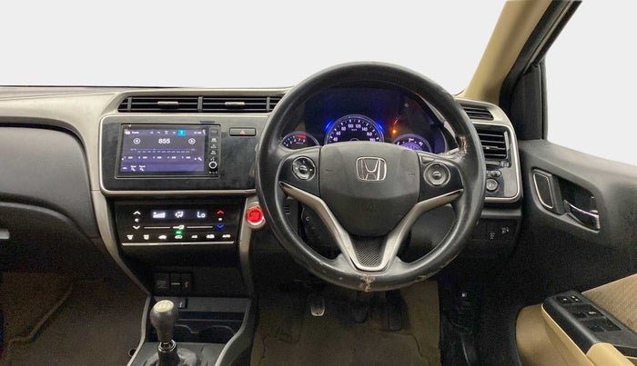 2017 Honda City 1.5L I-VTEC V MT, Petrol, Manual, 1,16,063 km, Steering Wheel Close Up