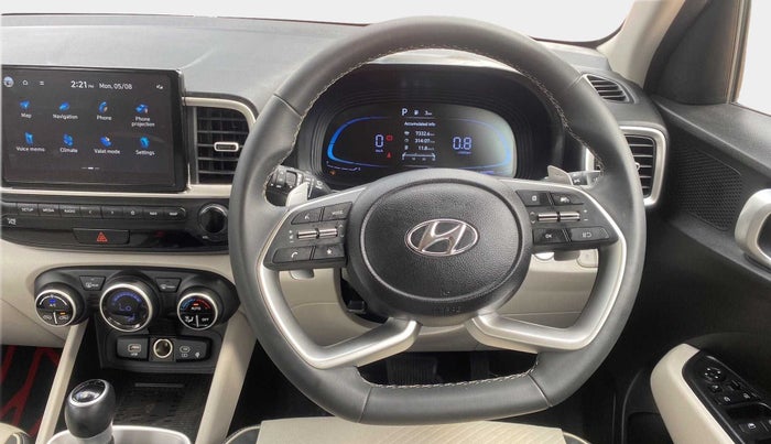 2023 Hyundai VENUE SX (O) 1.0 TURBO DCT, Petrol, Automatic, 7,330 km, Steering Wheel Close Up