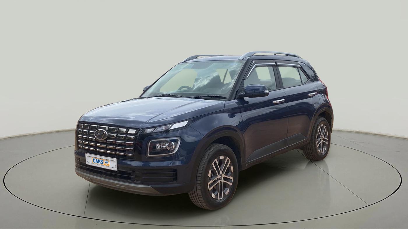 2023 Hyundai VENUE SX (O) 1.0 TURBO DCT, Petrol, Automatic, 7,330 km, Left Front Diagonal