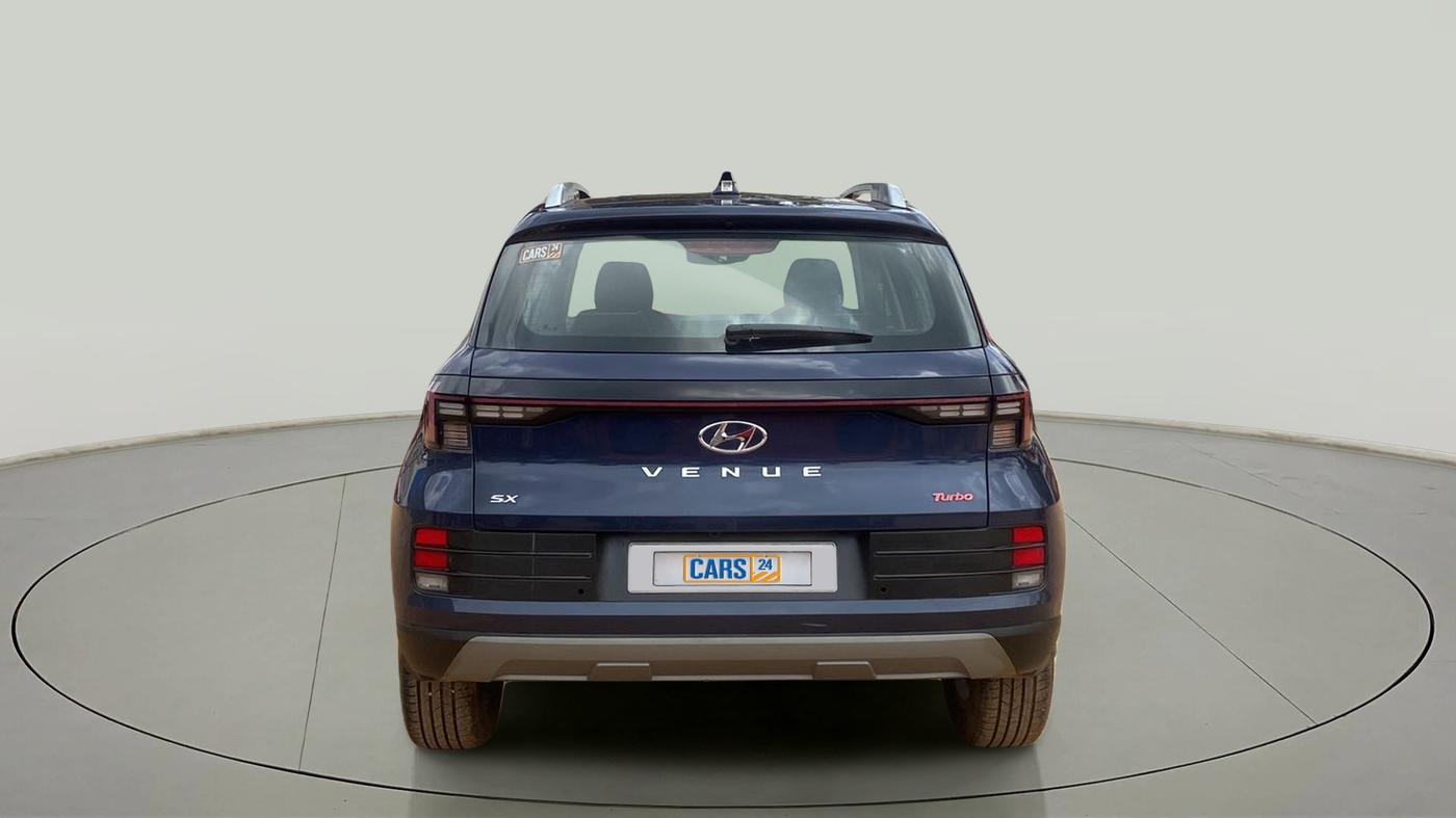 2023 Hyundai VENUE SX (O) 1.0 TURBO DCT, Petrol, Automatic, 7,330 km, Back/Rear