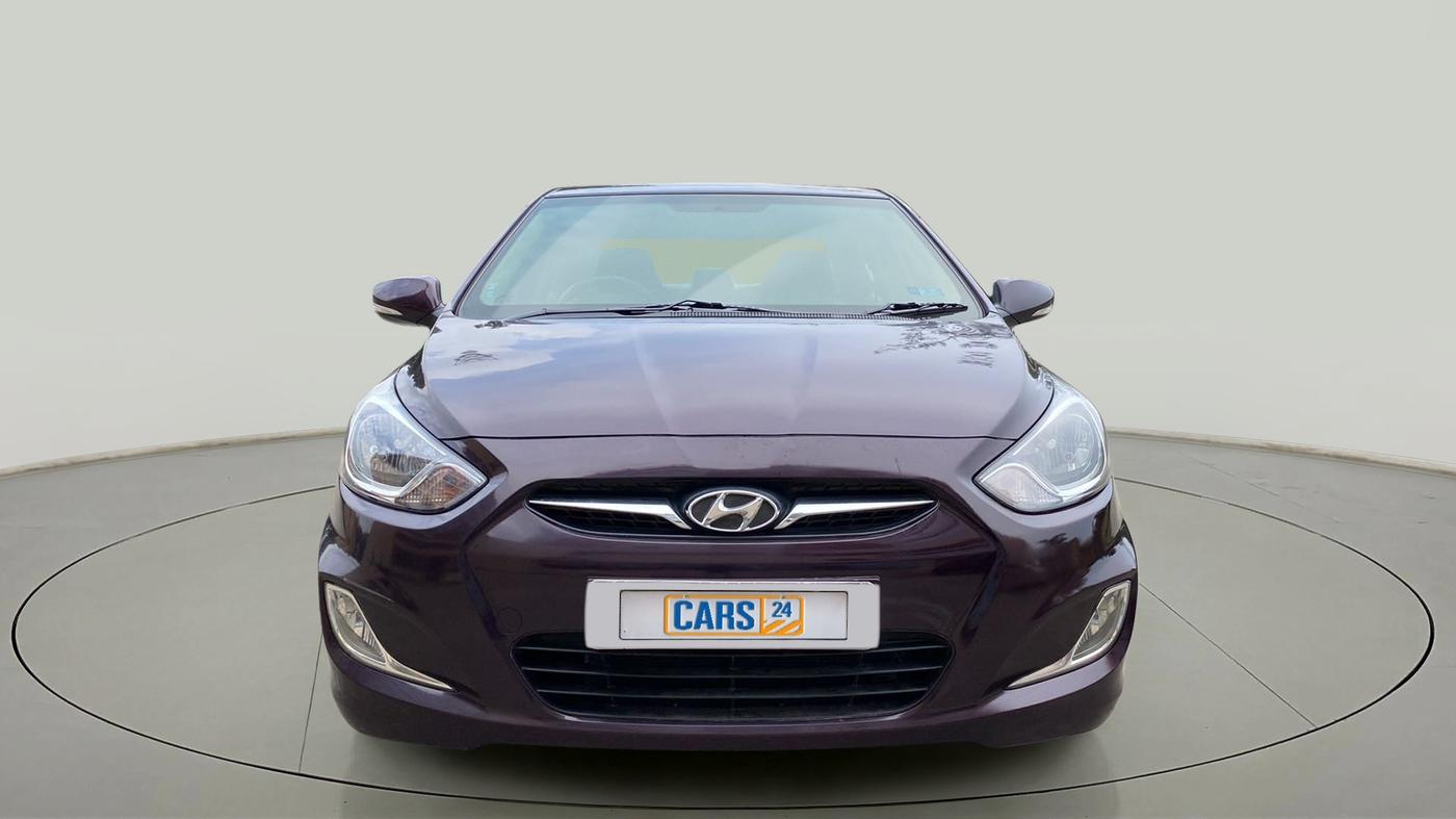 2013 Hyundai Verna FLUIDIC 1.6 VTVT SX, Petrol, Manual, 57,074 km, Front