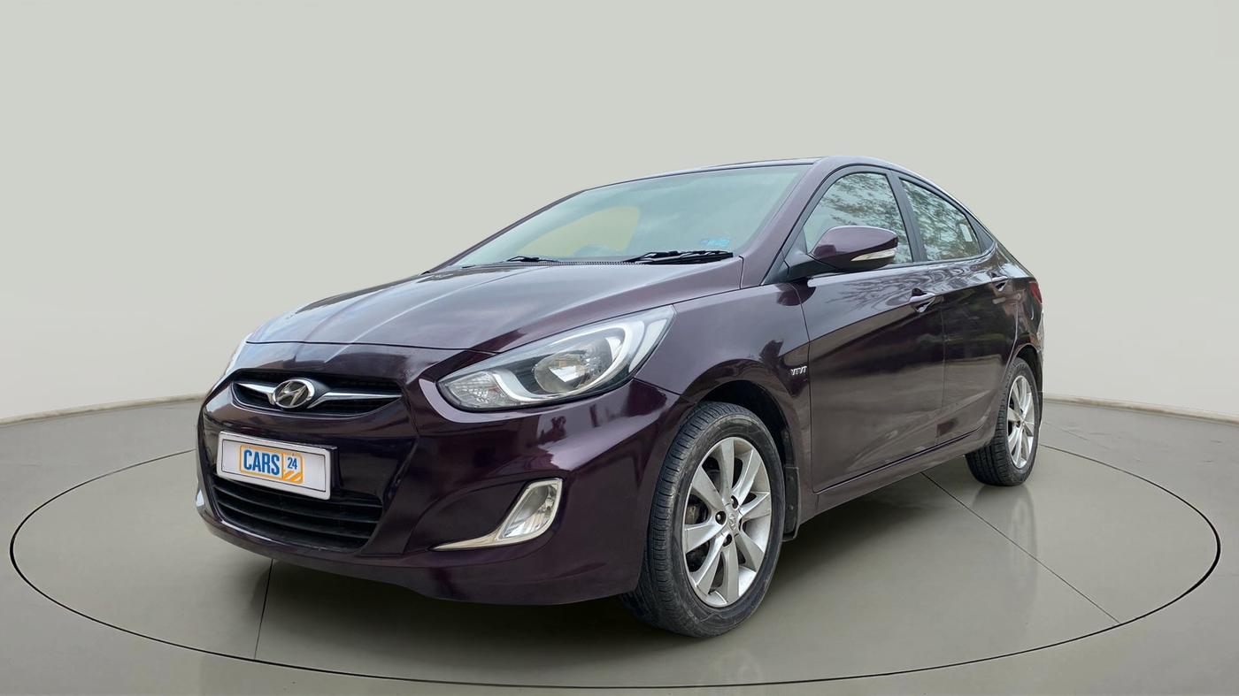 2013 Hyundai Verna FLUIDIC 1.6 VTVT SX, Petrol, Manual, 57,074 km, Left Front Diagonal