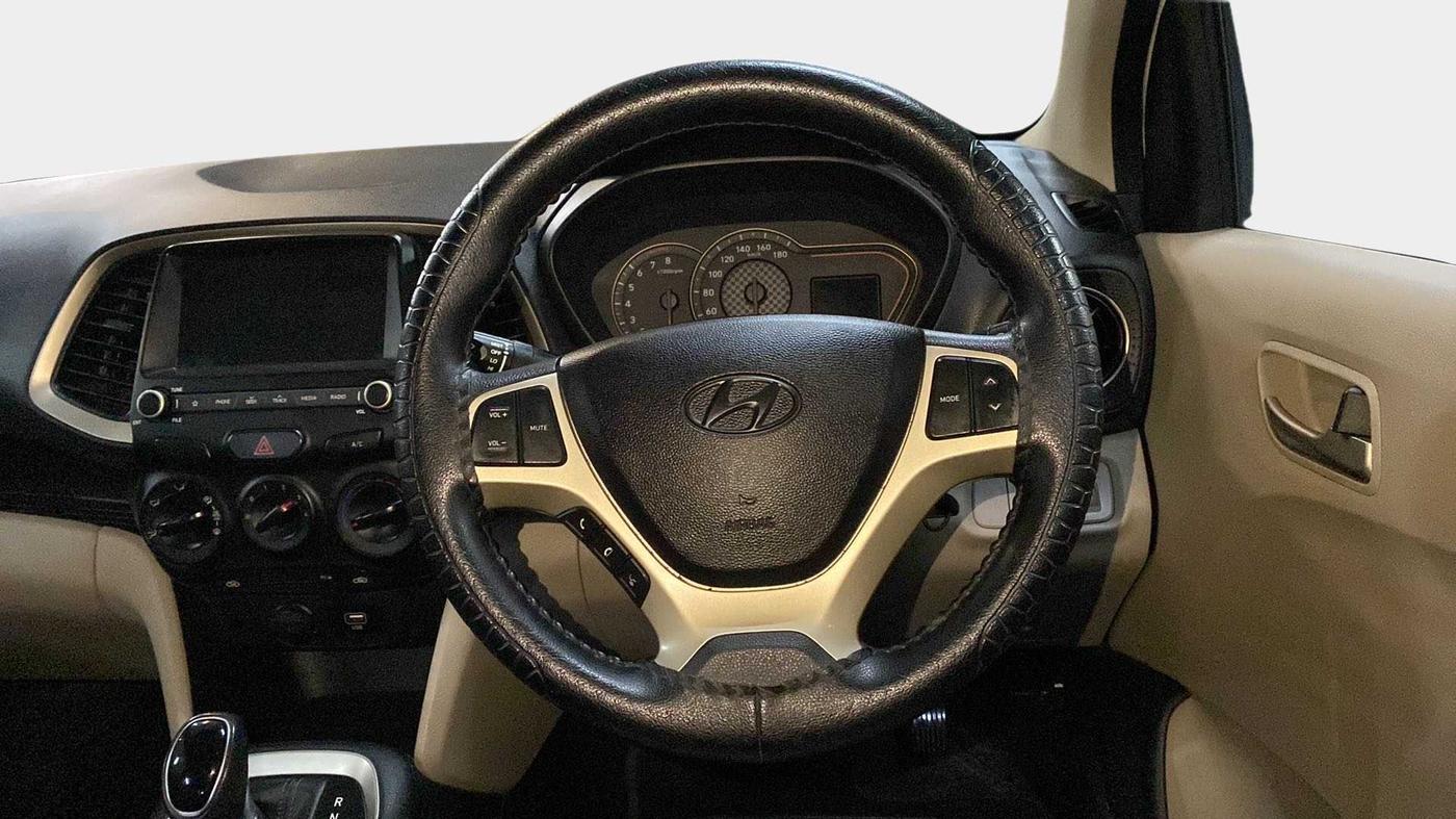 2020 Hyundai NEW SANTRO SPORTZ AMT, Petrol, Automatic, 38,659 km, Steering Wheel Close Up