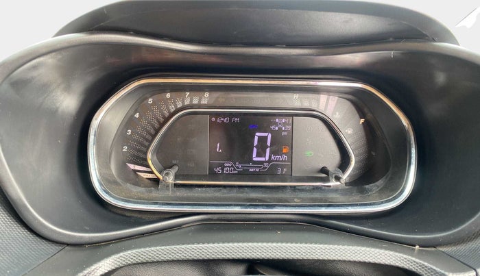 2020 Tata NEXON XZA PLUS (O) PETROL DUAL TONE, Petrol, Automatic, 45,237 km, Odometer Image