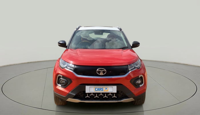 2020 Tata NEXON XZA PLUS (O) PETROL DUAL TONE, Petrol, Automatic, 45,237 km, Front