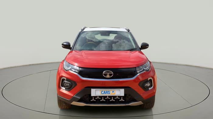 2020 Tata NEXON XZA PLUS (O) PETROL DUAL TONE, Petrol, Automatic, 45,237 km, Front