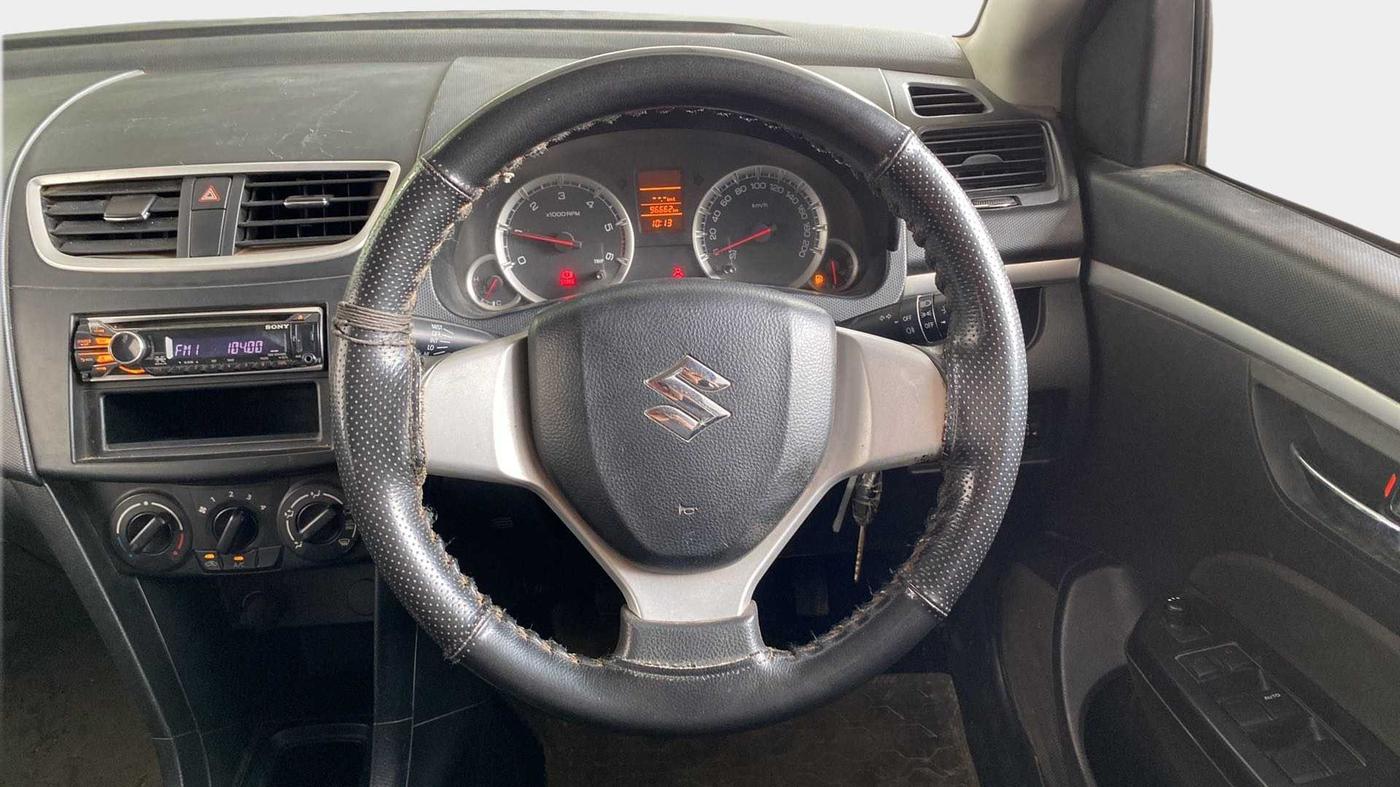 2012 Maruti Swift VDI, Diesel, Manual, 96,691 km, Steering Wheel Close Up
