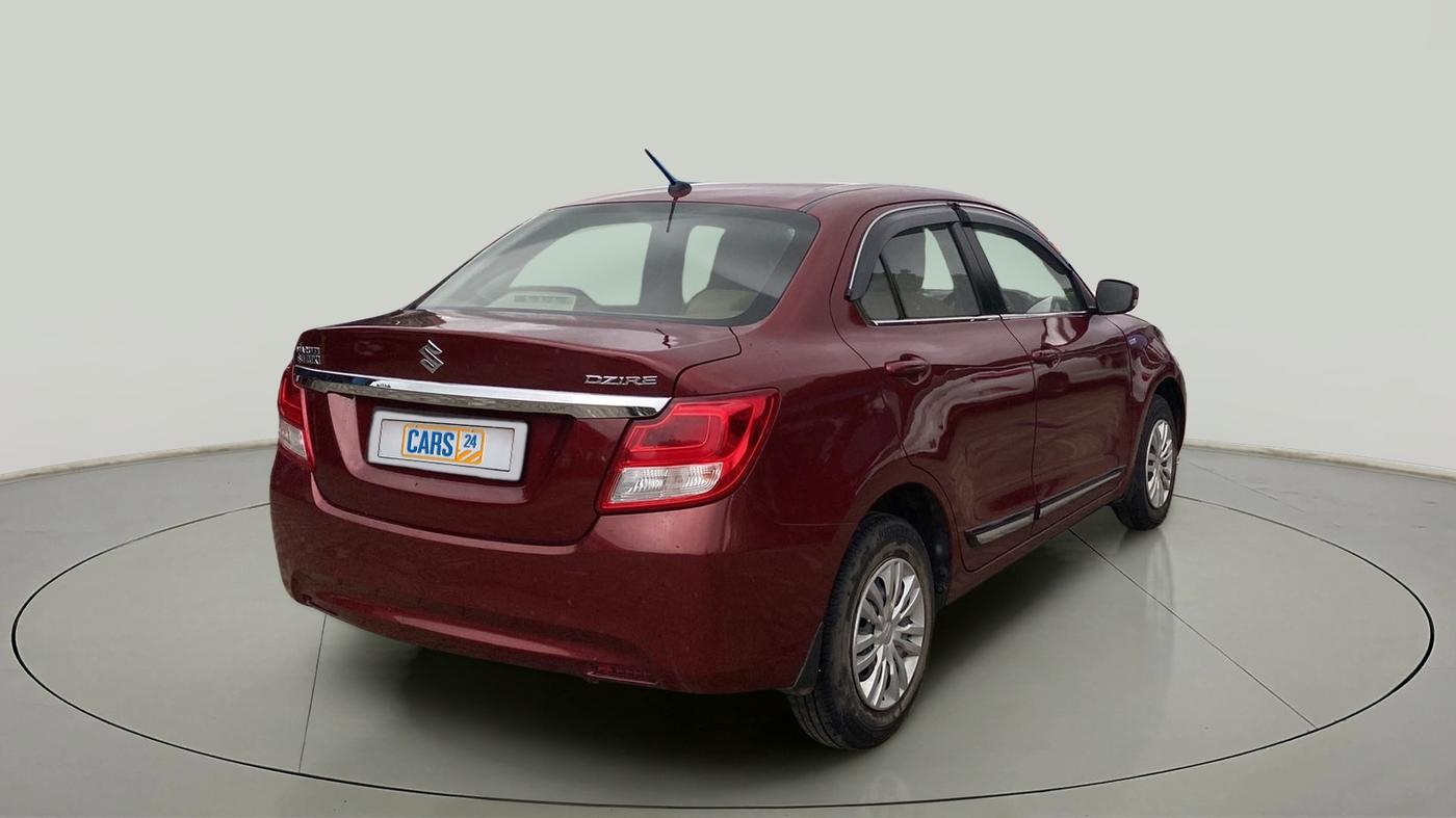 2017 Maruti Dzire VDI, Diesel, Manual, 53,904 km, Right Back Diagonal
