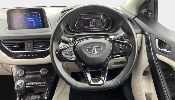 2022 Tata NEXON XZ PLUS (HS) PETROL, Petrol, Manual, 19,744 km, Steering Wheel Close Up