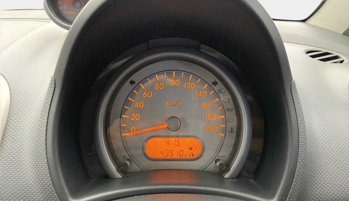 2011 Maruti Ritz VXI, Petrol, Manual, 43,564 km, Odometer Image