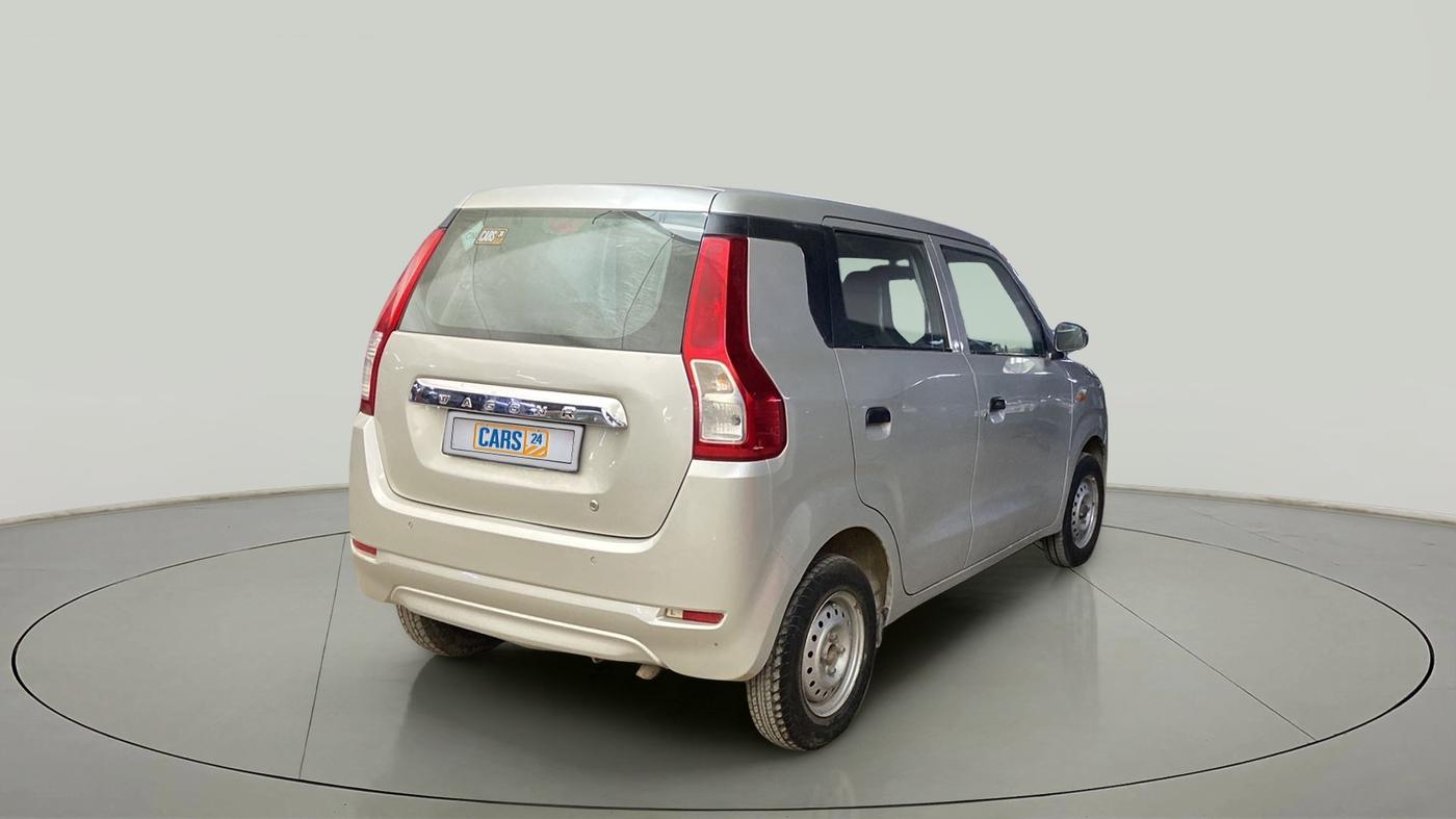 2019 Maruti New Wagon-R LXI CNG (O) 1.0, CNG, Manual, 65,818 km, Right Back Diagonal