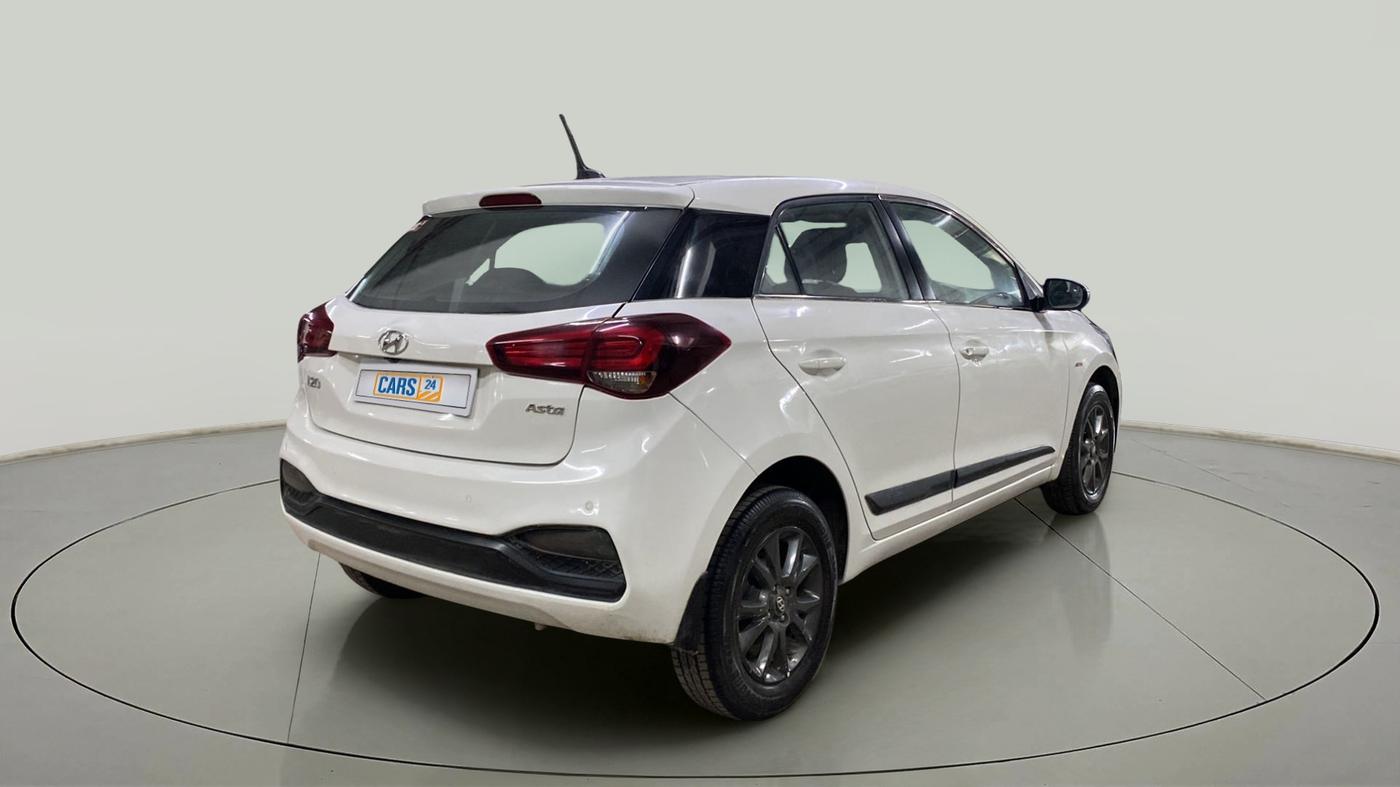 2018 Hyundai Elite i20 ASTA 1.2  CVT, Petrol, Automatic, 29,769 km, Right Back Diagonal