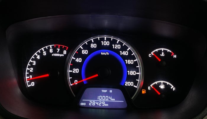 2019 Hyundai Grand i10 SPORTZ 1.2 KAPPA VTVT, Petrol, Manual, 28,424 km, Odometer Image