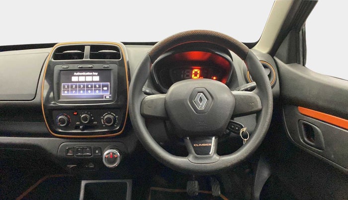 2019 Renault Kwid CLIMBER 1.0 AMT, CNG, Automatic, 42,387 km, Steering Wheel Close Up