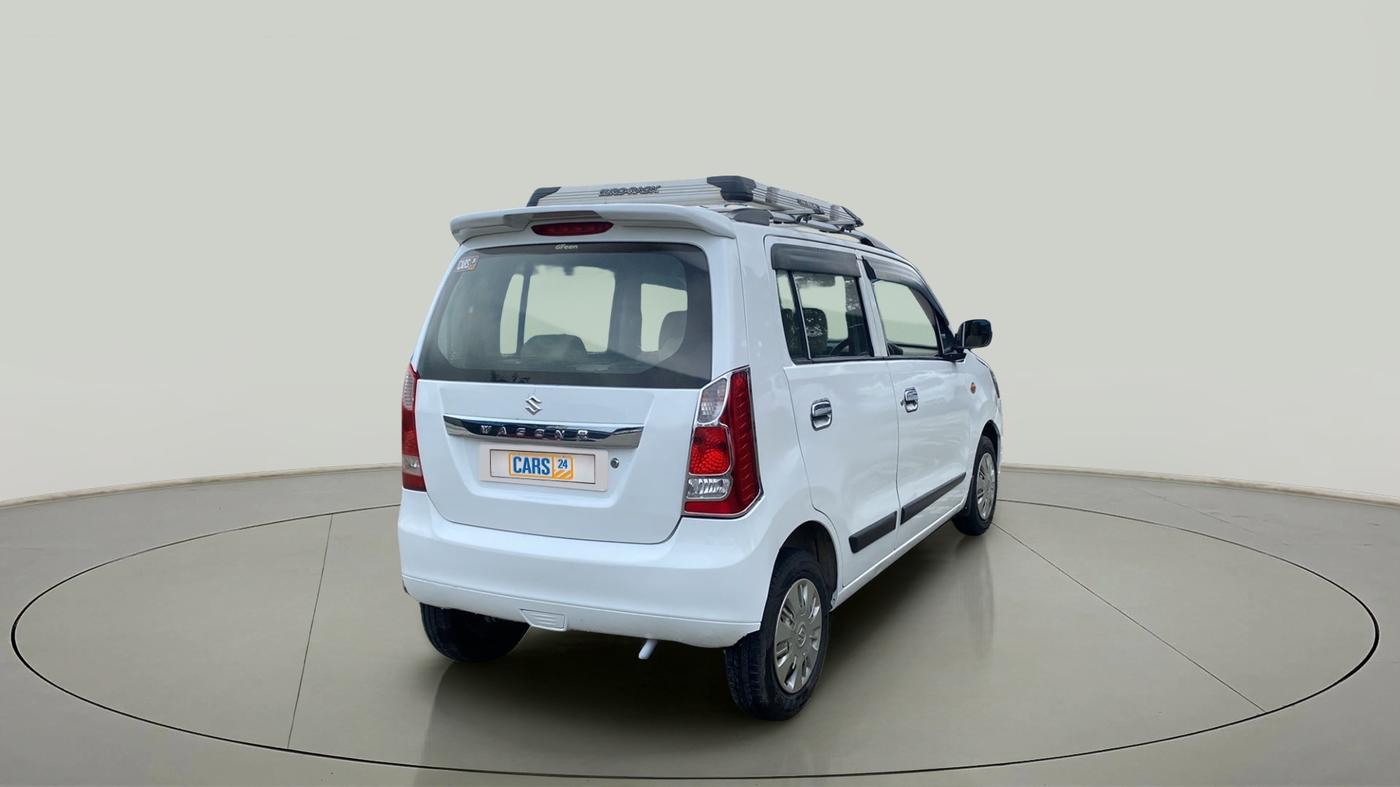 2017 Maruti Wagon R 1.0 LXI CNG, CNG, Manual, 49,358 km, Right Back Diagonal