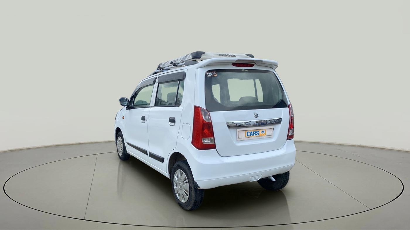 2017 Maruti Wagon R 1.0 LXI CNG, CNG, Manual, 49,358 km, Left Back Diagonal