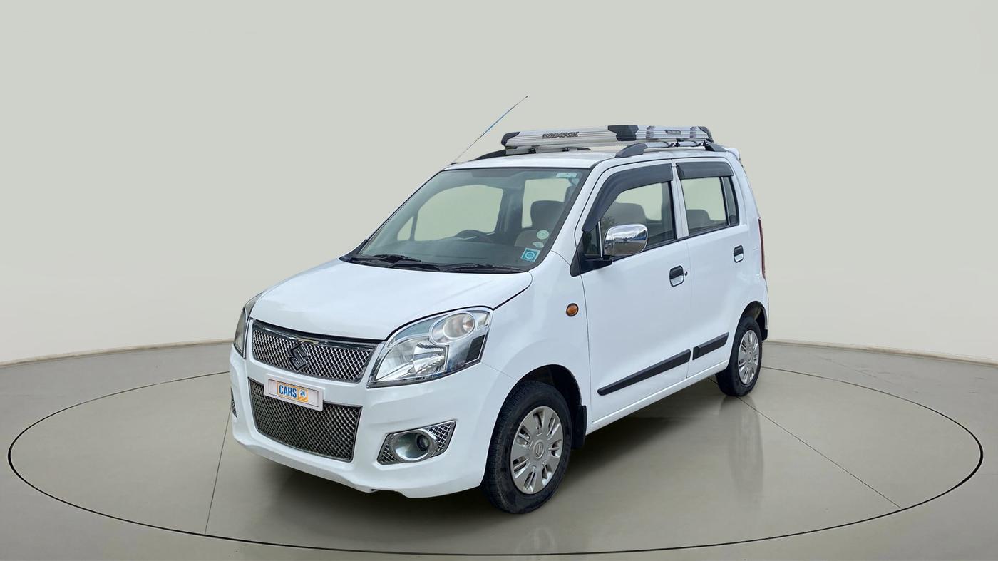 2017 Maruti Wagon R 1.0 LXI CNG, CNG, Manual, 49,358 km, Left Front Diagonal