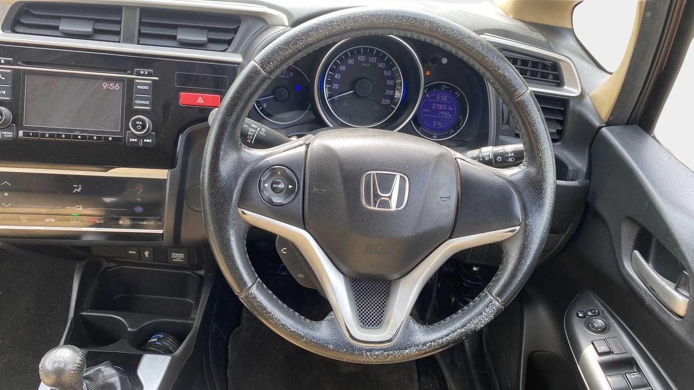 2016 Honda Jazz 1.2L I-VTEC V, Petrol, Manual, 79,031 km, Steering Wheel Close Up