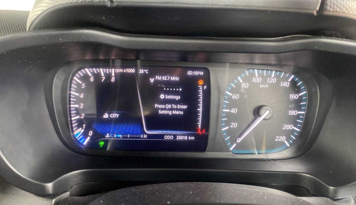 2021 Tata ALTROZ XZ PLUS I-TURBO PETROL DARK EDITION, Petrol, Manual, 25,058 km, Odometer Image