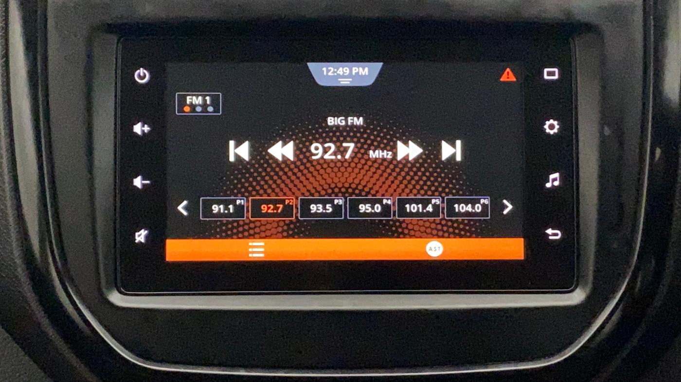 2021 Toyota URBAN CRUISER HIGH GRADE MT, Petrol, Manual, 16,303 km, Infotainment System