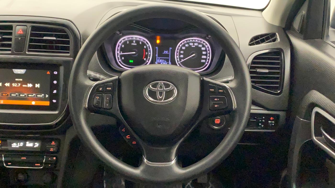 2021 Toyota URBAN CRUISER HIGH GRADE MT, Petrol, Manual, 16,303 km, Steering Wheel Close Up