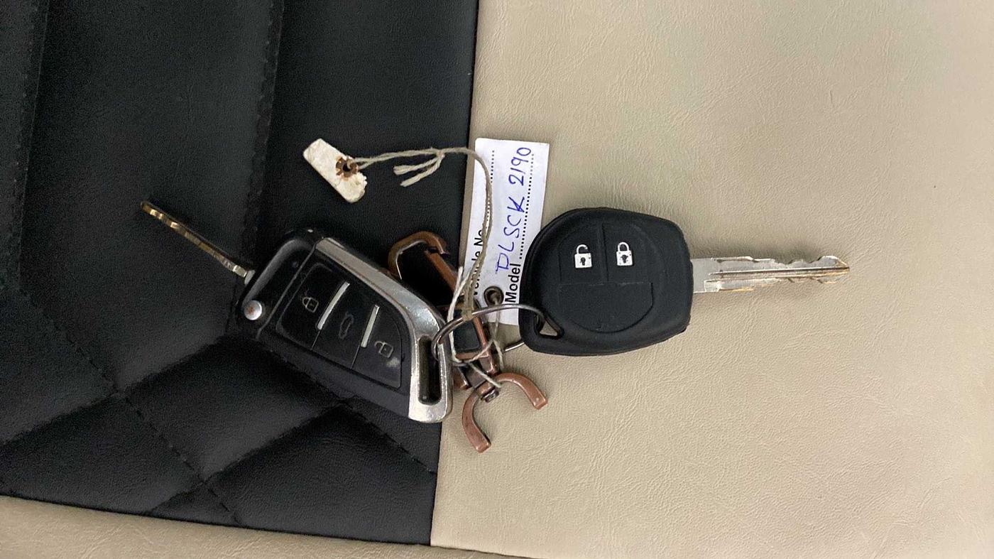 2012 Maruti Ertiga VXI, Petrol, Manual, 54,751 km, Key Close Up