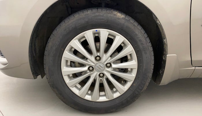 2022 Maruti Ciaz ZETA 1.5 SHVS MT PETROL, Petrol, Manual, 46,547 km, Left Front Wheel