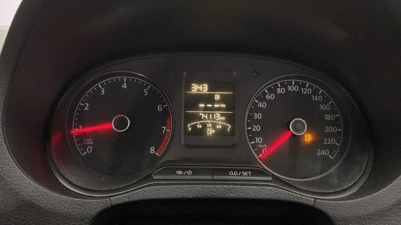 2016 Volkswagen Ameo COMFORTLINE PLUS 1.2L, Petrol, Manual, 74,091 km, Odometer Image
