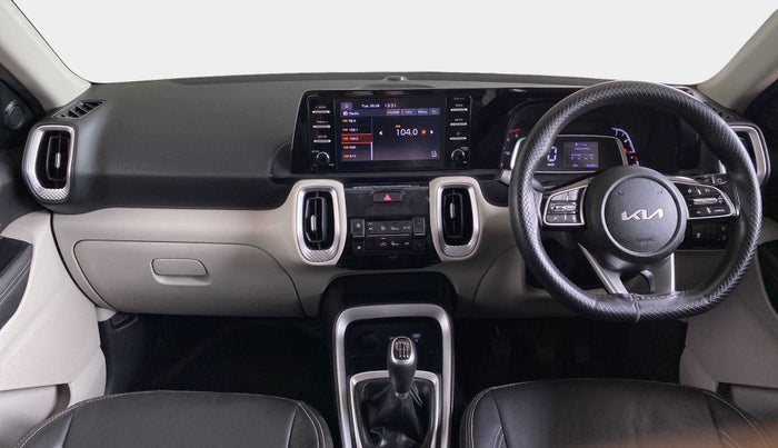 2022 KIA SONET HTX 1.5, Diesel, Manual, 54,075 km, Dashboard