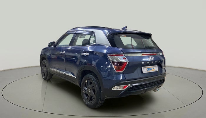 2022 Hyundai Creta S PLUS 1.4 TURBO DCT, Petrol, Automatic, 33,160 km, Left Back Diagonal