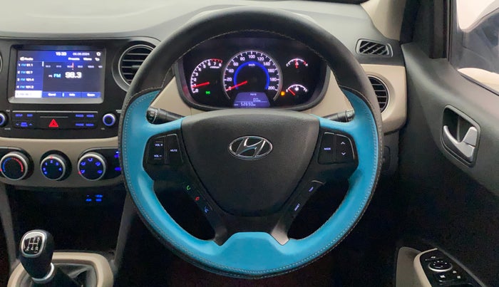 2019 Hyundai Grand i10 SPORTZ 1.2 KAPPA VTVT, Petrol, Manual, 52,756 km, Steering Wheel Close Up