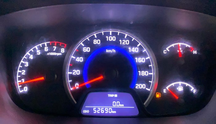 2019 Hyundai Grand i10 SPORTZ 1.2 KAPPA VTVT, Petrol, Manual, 52,756 km, Odometer Image