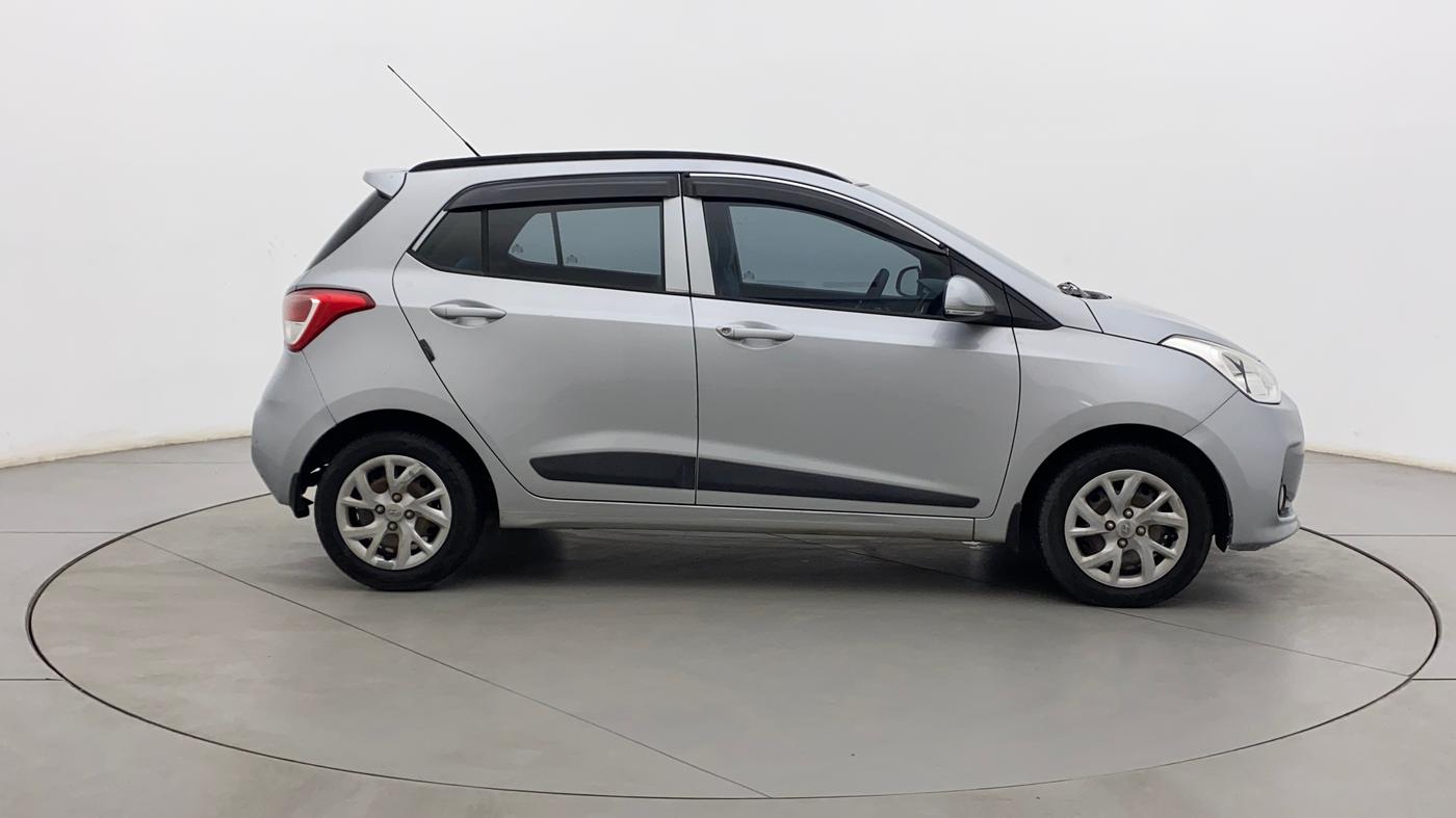 2019 Hyundai Grand i10 SPORTZ 1.2 KAPPA VTVT, Petrol, Manual, 52,756 km, Right Side View