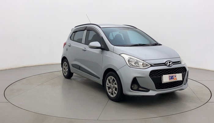 2019 Hyundai Grand i10 SPORTZ 1.2 KAPPA VTVT, Petrol, Manual, 52,756 km, Right Front Diagonal