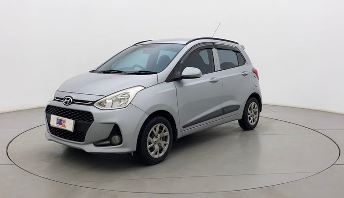 2019 Hyundai Grand i10 SPORTZ 1.2 KAPPA VTVT, Petrol, Manual, 52,756 km, Left Front Diagonal