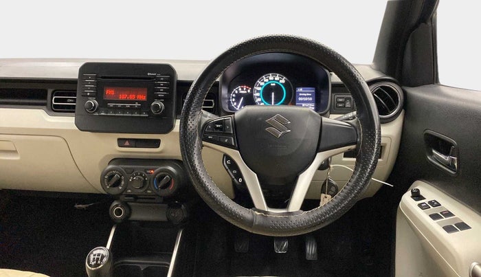 2019 Maruti IGNIS DELTA 1.2, Petrol, Manual, 51,244 km, Steering Wheel Close Up