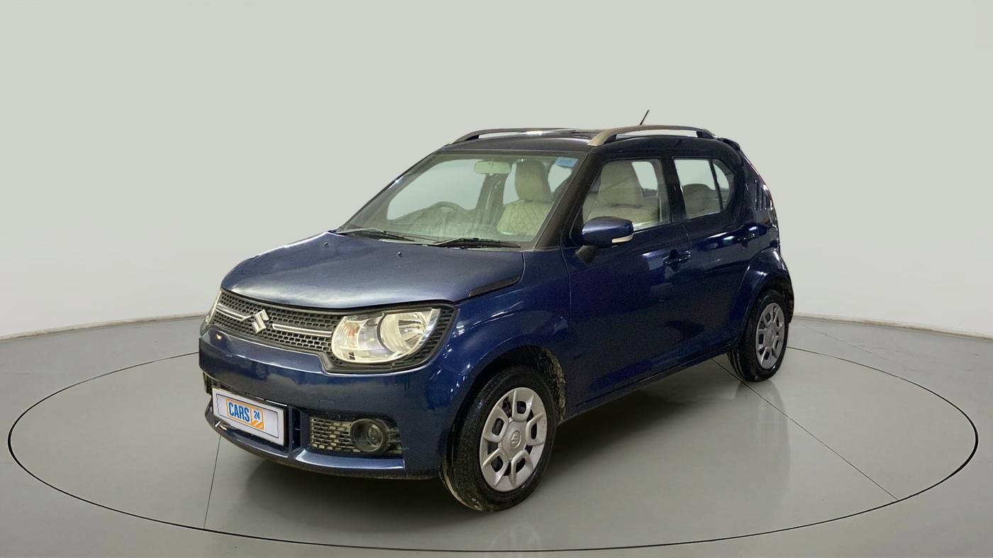 2019 Maruti IGNIS DELTA 1.2, Petrol, Manual, 51,244 km, Left Front Diagonal