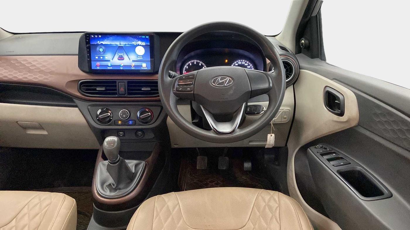 2021 Hyundai AURA S 1.2, Petrol, Manual, 30,058 km, Steering Wheel Close Up