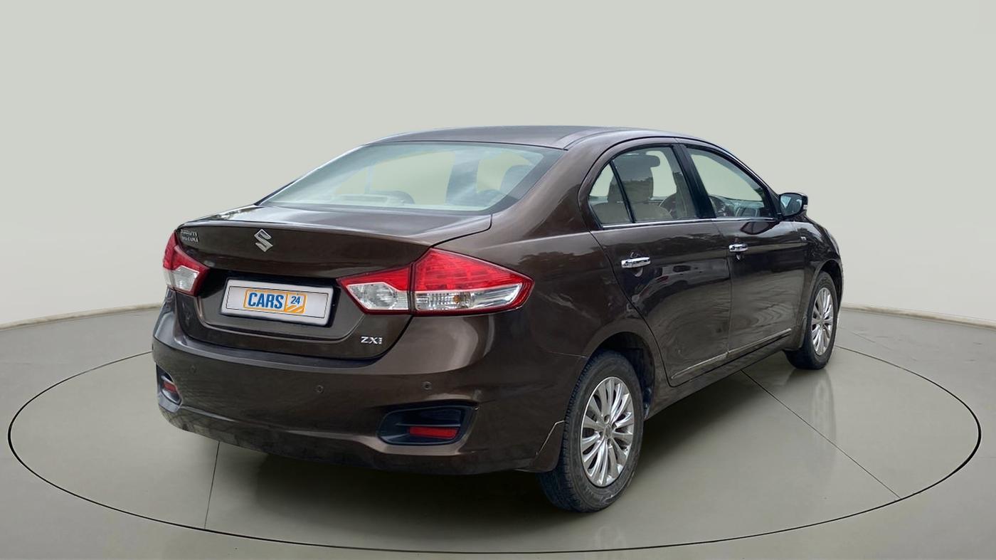 2016 Maruti Ciaz ZXI, Petrol, Manual, 50,219 km, Right Back Diagonal