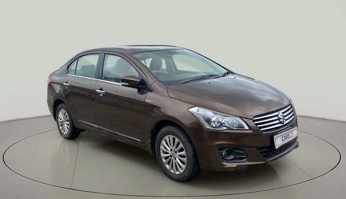 2016 Maruti Ciaz ZXI, Petrol, Manual, 50,219 km, Right Front Diagonal