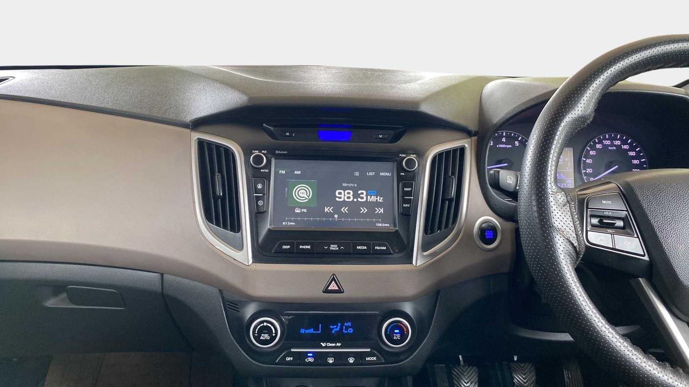 2017 Hyundai Creta SX PLUS 1.6 PETROL, Petrol, Manual, 63,693 km, Air Conditioner