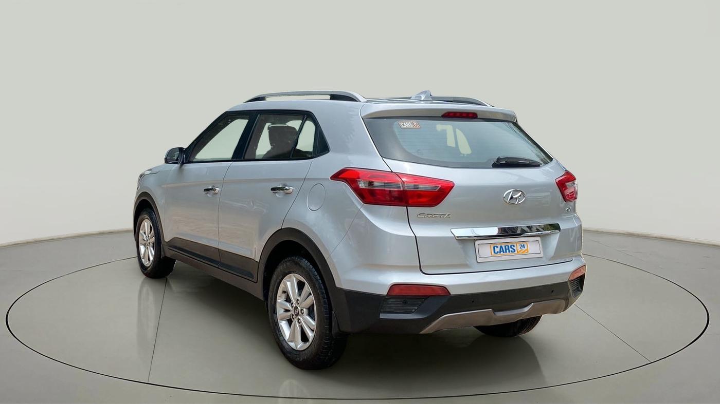 2017 Hyundai Creta SX PLUS 1.6 PETROL, Petrol, Manual, 63,693 km, Left Back Diagonal