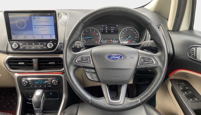 2020 Ford Ecosport TITANIUM + 1.5L PETROL AT, Petrol, Automatic, 22,642 km, Steering Wheel Close Up