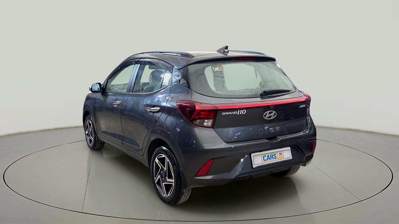 2023 Hyundai GRAND I10 NIOS ASTA 1.2 KAPPA VTVT, Petrol, Manual, 2,850 km, Left Back Diagonal